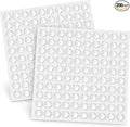 Cabinet Door Bumpers 200PCS Self Adhesive Bumpers Pads 0.4inch Round